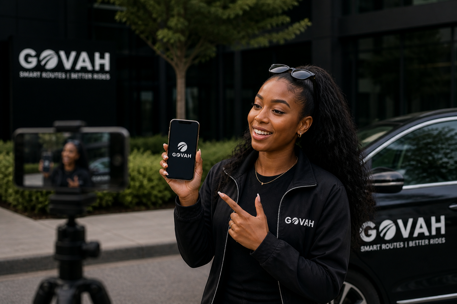 Govah Influencer Creating Content